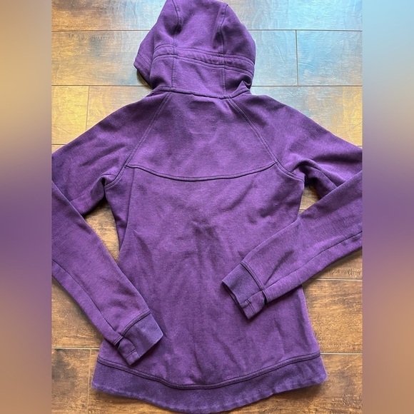 Womens NIKE TECH FLEECE WINDRUNNER Jacket HOODIE Purple Size XS SOLD AS IS - Picture 7 of 7